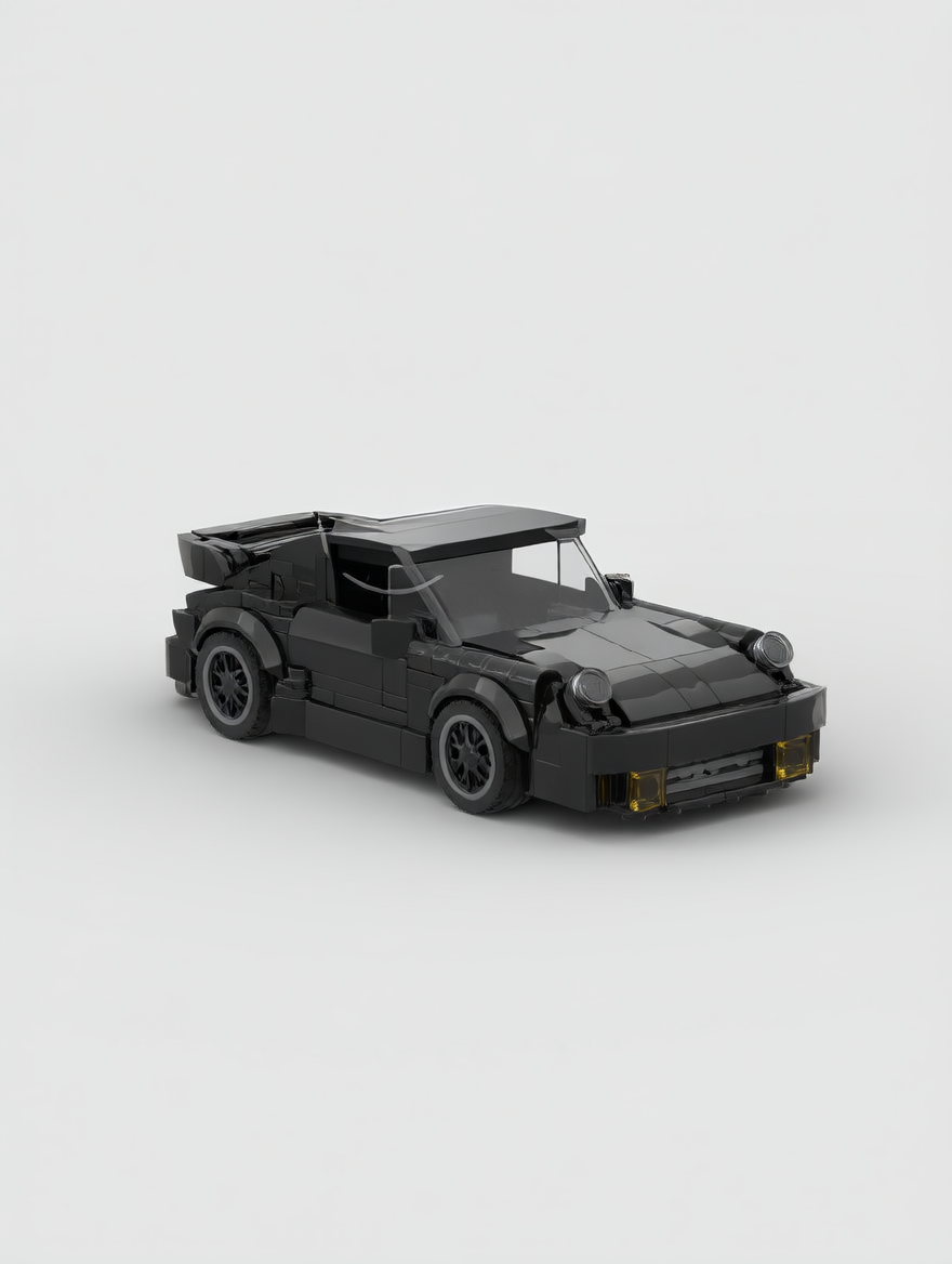 Porsche 911 RWB Wide-Body Building Block Car Model - Image 3