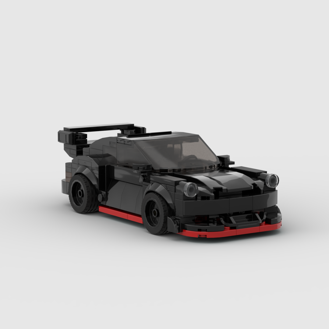 Porsche 911 RWB Wide-Body Building Block Car Model - Image 6